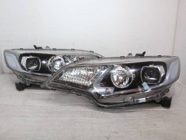 キレイ 破損なし 【コーティング済】 LED 迅速発送 STANLEY W1948 ブルーメッキ BR56-20 GK3 GK4 GK5 GK6 フィット ヘッドライト 左右