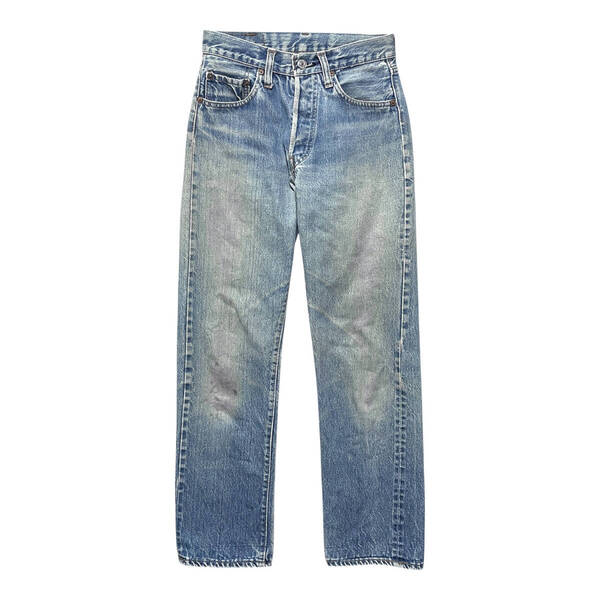 USA 古着 80S USA製 Levis リーバイス ヴィンテージ 501 66後期 赤耳 デニムパンツ ジーンズ W28 L32 ジーパン ビンテージ CA0564