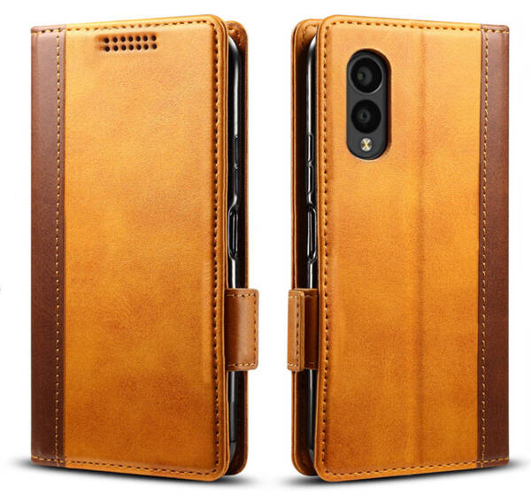 arrows We2 F-52E M07 FCG02 レザーケース Brown●