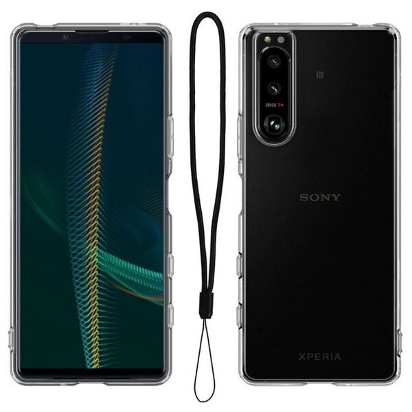 Xperia5 III SO-53B SOG05 TPUケース クリア●