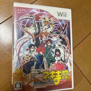 Wii Wiiソフト 任天堂 ネギま!?ネオ・パクティオーファイト