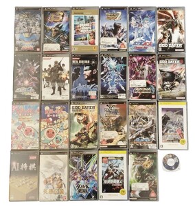 R-03333 PSP ゲーム ソフト 太鼓の達人ぽーたぶる MONSTER HUNTER PORTABLE AI将棋 英雄伝説 ダンボール戦機 など 015