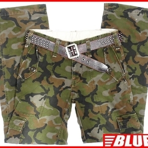 即決★リーバイス★W30 カーゴパンツ ブッシュパンツ Levis フラップポケット メンズ 迷彩 カモ柄 サイドポケット コーデュロイ