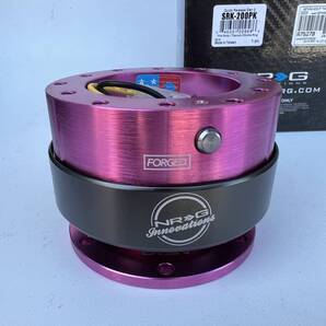 即納 NRG ステリング クイックリリース GEN2.0 Ding (レンチン音)ピンク JDM USDM ドリフト レース SRK200PK 国内在庫 正規物