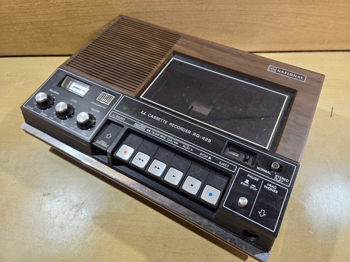 昭和レトロ 稼動品National RX-CW51 ポータブルステレオ （Yahoo