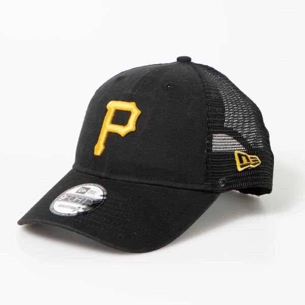 ニューエラ キャップ 帽子 メッシュキャップ ナインフォーティ 9FORTY 940 パイレーツ ブラック MLB ユニセックス NEWERA 9FORTY 新品