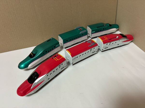 【プラレール】E5系新幹線はやぶさ&E6系新幹線こまち 連結仕様