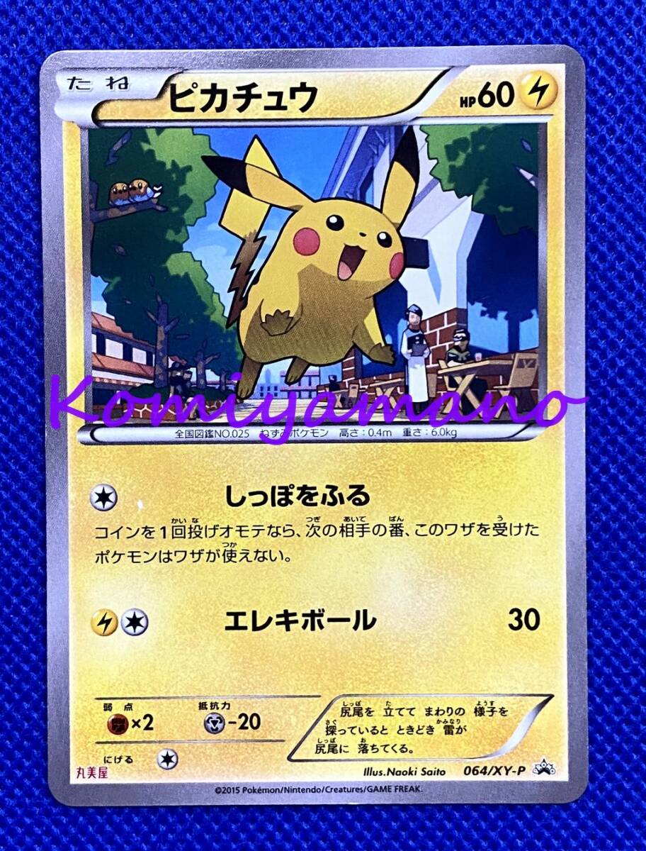 ピカチュウ プロモ （259/XY-P） XY ポケモンパン プロモカード