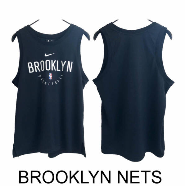 ナイキ NBA公式 タンクトップ ノースリーブ ブルックリンネッツ NIKE BROOKLYN NETS TANK TOP ブラック 送料無料