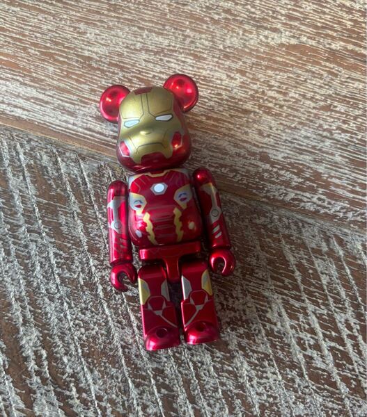 INFINITY SAGA IRON MAN MARK 45 ベアブリック /BE@RBRICK 100%(メディコムトイ・フィギュア・アイアンマン・マーベル/marvel)