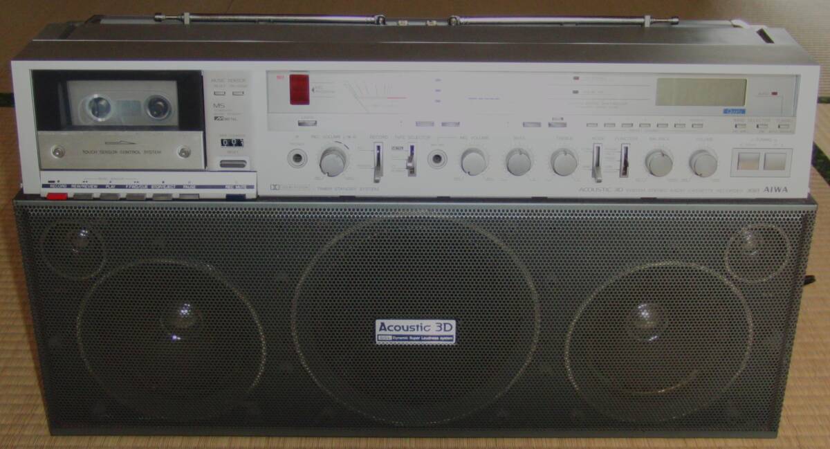 AIWA 2BAND/CS-J88通電確認済 ジャンク