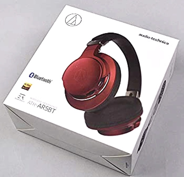 【送料無料】オーディオテクニカ ヘッドホン ATH-AR5BT レッド Audio-Technica ワイヤレス ヘッドフォン Bluetooth ブルートゥース