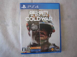 ♪Call of duty Black ops Cold War コール オブ デューティ ブラックオプス コールドウォー☆PS4☆濡れ防止梱包☆送料全国一律210円♪