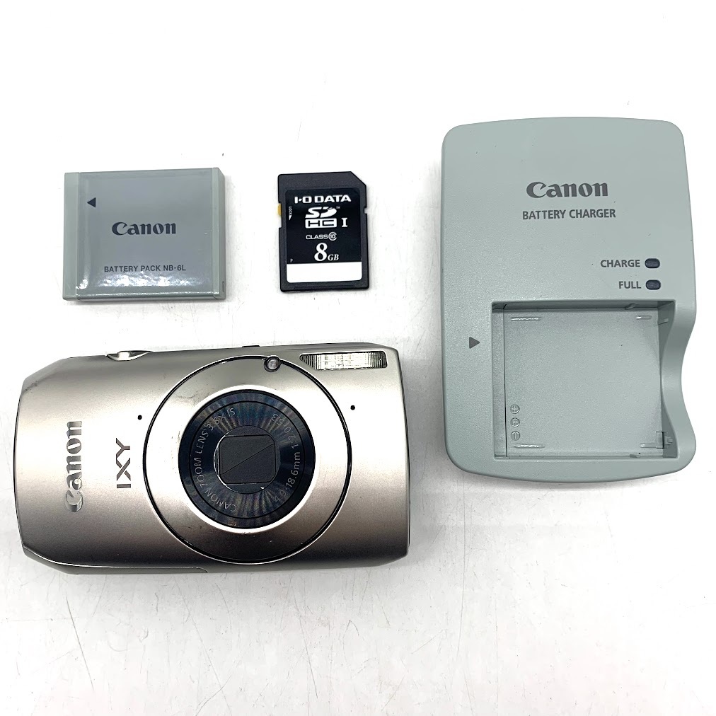 Canon キヤノン IXY 30S シルバー バッテリーパック、互換品充電器 Canon キヤノン IXY 30S シルバー バッテリーパック、互換品充電