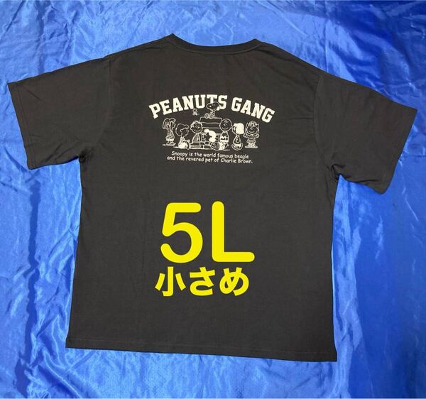 スヌーピー キャラクター集合 半袖Tシャツ メンズ大きいサイズ 5L