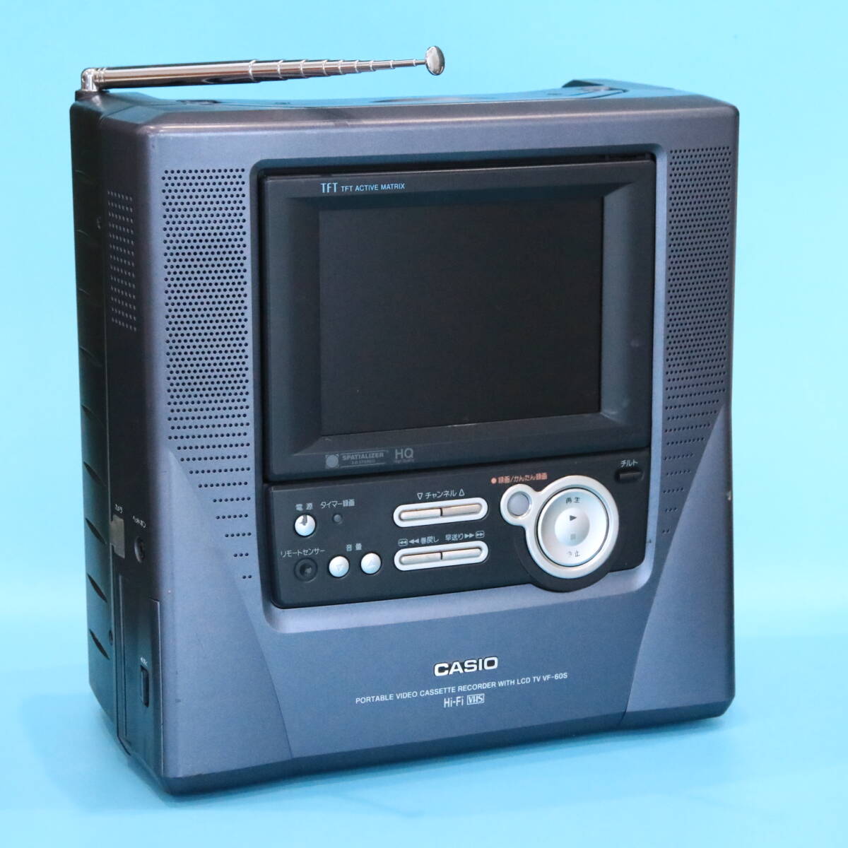 CASIO ポータブルビデオカセットレコーダー　 VF-60S Yahoo!オークション - CASIO カシオ ポータブルビデオカセット