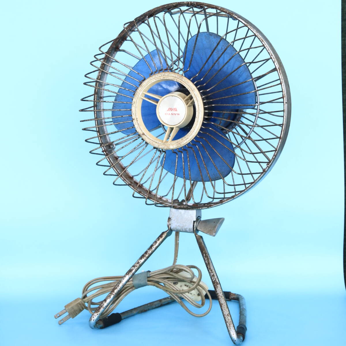 Yahoo!オークション - 昭和レトロ サンヨー 扇風機 EF-6HW当時物