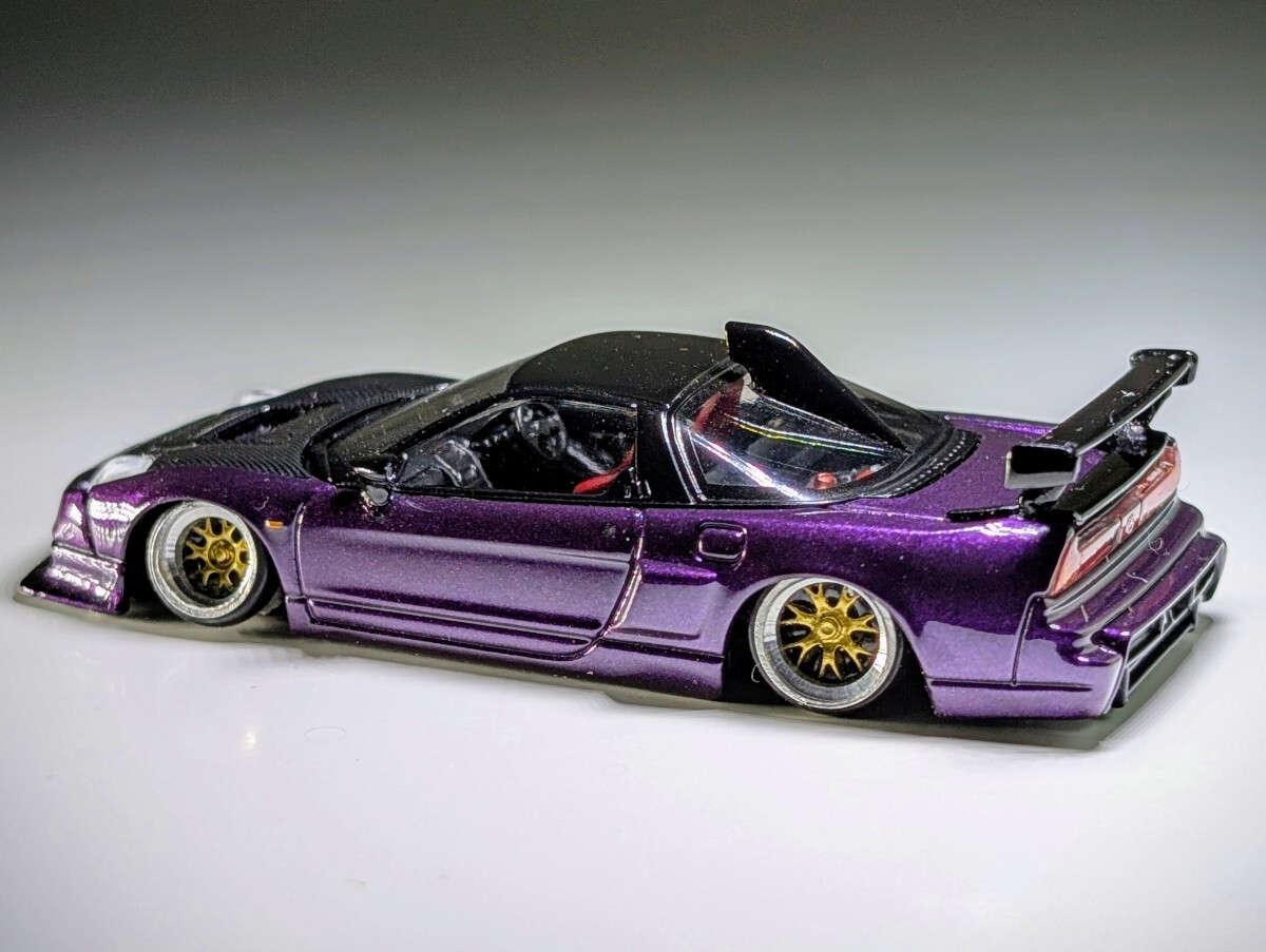 ホビージャパン1/64 4台セット プレリュードレヴォーグスープラNSX