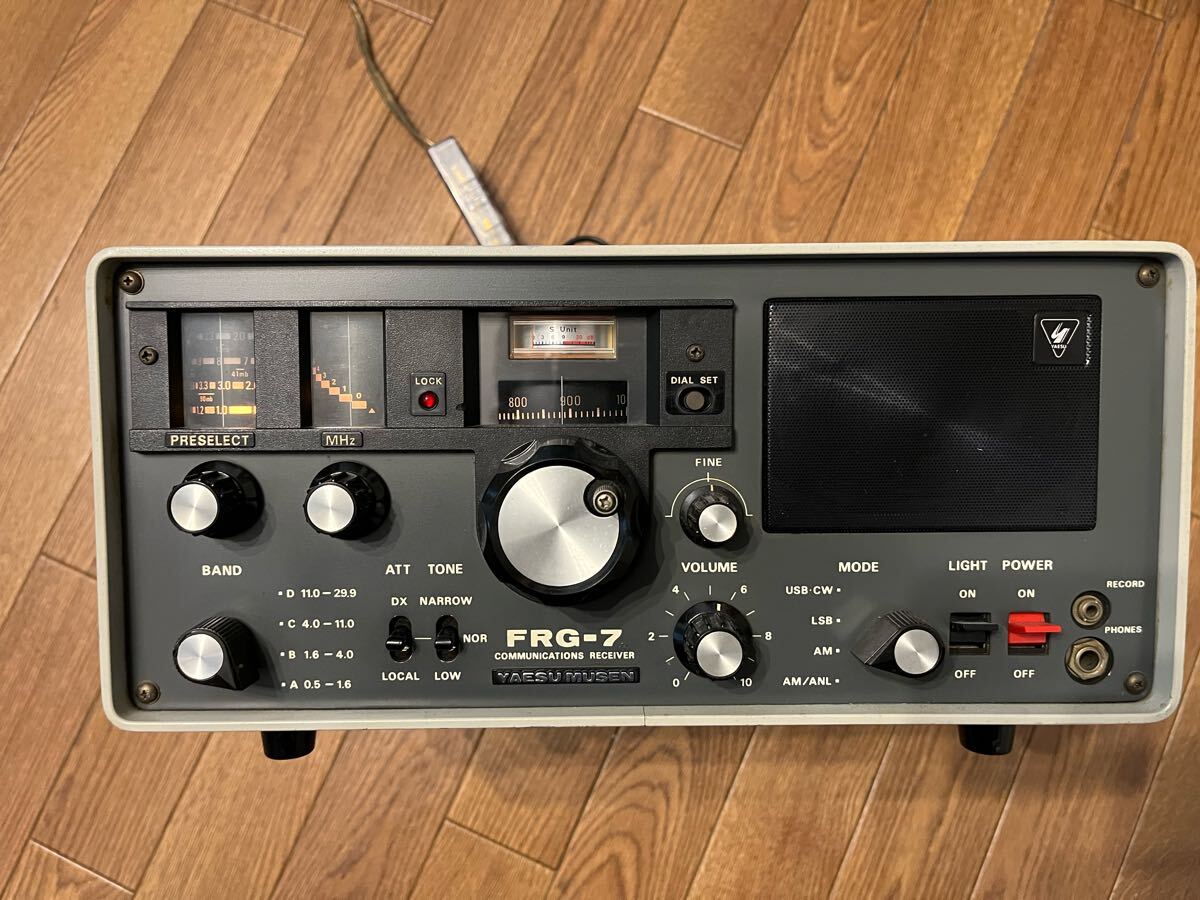 八重洲無線 通信用受信機 FRG-7 (ジャンク品) Yahoo!オークション -「frg-7」(アマチュア無線) の落札相場