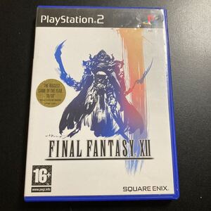 PS2 ファイナルファンタジー12 欧州版 訳あり