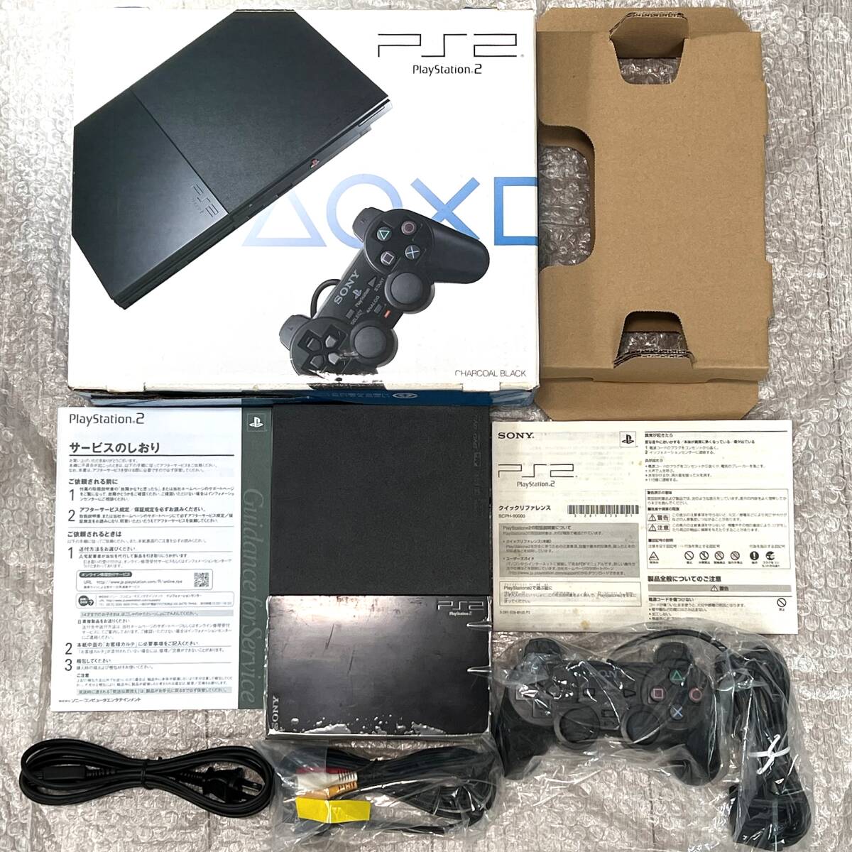 楽天市場】PS2 プレステ2 本体 純正 コントローラー 1個付き