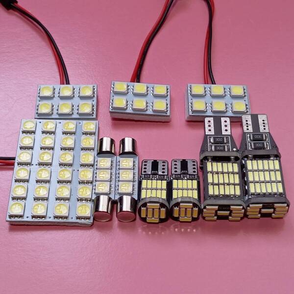 GUD GUE クロストレック 超爆光!T10 LED ルームランプ バックランプ ナンバー灯 10個セット ホワイト スバル /s24/s6/f3/45/26