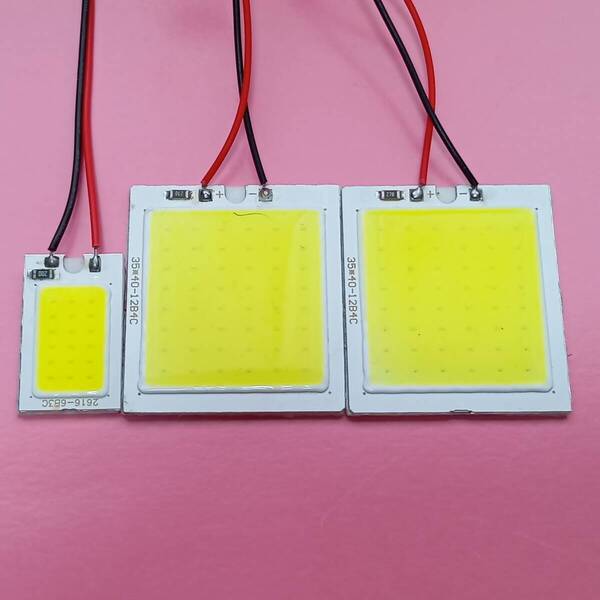 JJ1/2 N-VAN Gグレード 超爆光! T10 LED COB全面発光 ルームランプ 3個セット ホワイト ホンダ /c48/c18