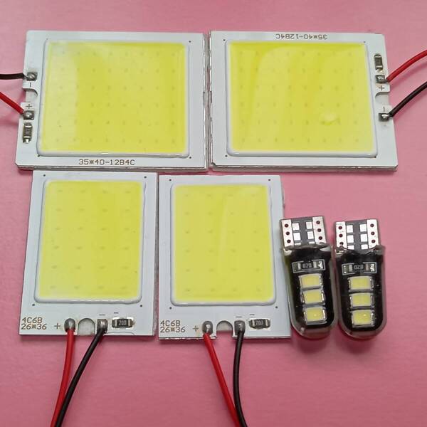 ZRR80系 ヴォクシー ボクシー 超爆光!T10 LED ルームランプ 6個セット ホワイト トヨタ /c48/c24/6