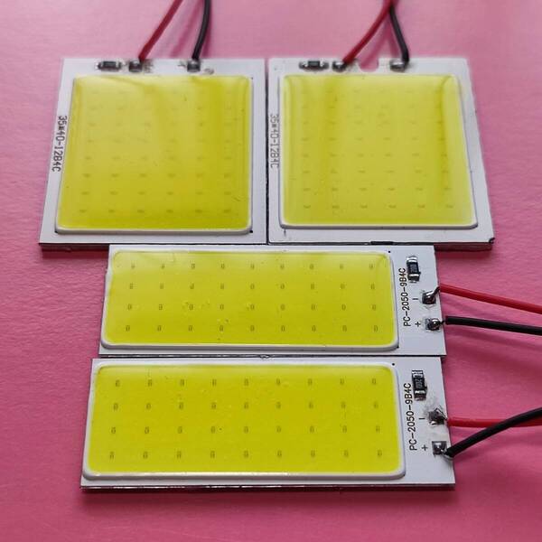 GB3 4 フリードスパイク 前期 超爆光! T10 LED ルームランプ COB 全面発光 4個セット ホワイト ホンダ /c48/c36
