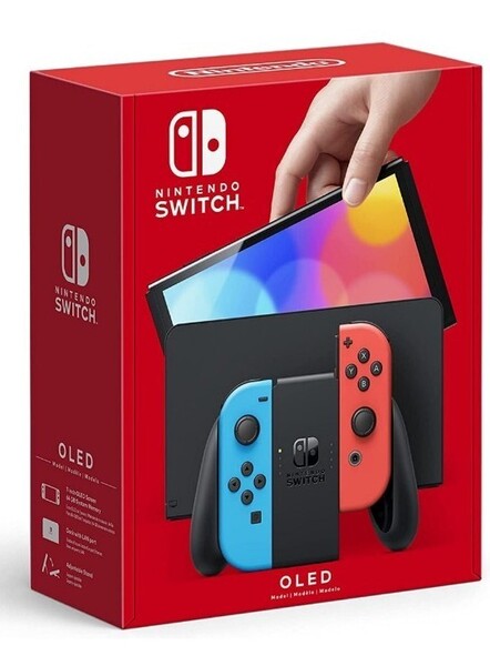 【新品未使用】Nintendo Switch 有機ELモデル ネオンブルー ネオンレッド ニンテンドースイッチ