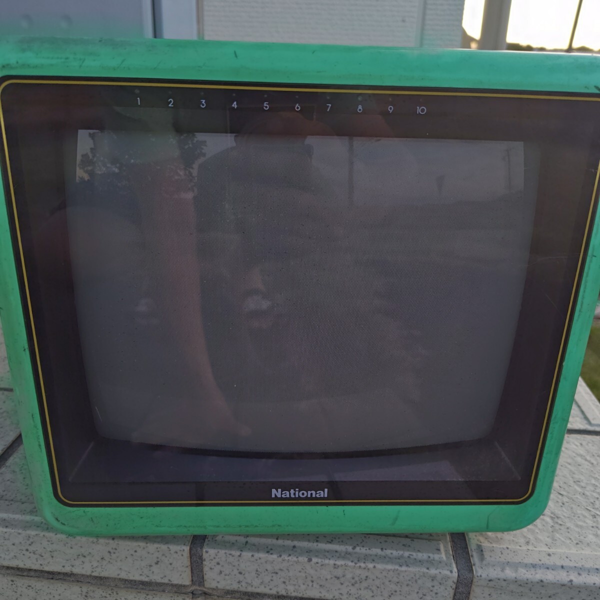 レトロ　テレビ本体 パナソニック 昭和レトロ ブラウン管テレビ - メルカリ