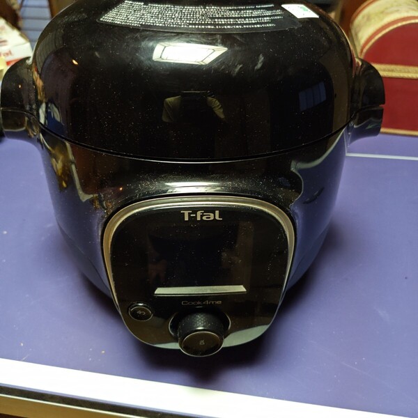 T-fal Cook4me 電気圧力鍋 ブラック 通電のみ確認済 ティファール