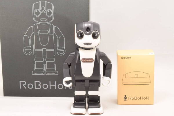 SHARP RoBoHoN ロボホン SR-03M-T 卓上ホルダー SR-DH03 付き ロボット モバイル型ロボット