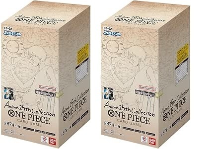 ワンピースカード エクストラブースター Anime25th collection 2BOX テープカット ONE PIECE CARD GAME