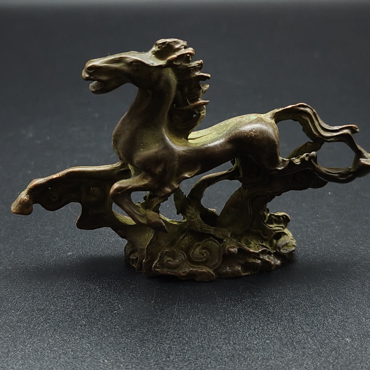 2025年最新】Yahoo!オークション -馬 置物(銅製)の中古品・新品