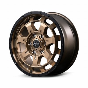 MID ホイール NITRO POWER M7 PHALANX マットブロンズ/リムブラック 18インチ×8.0J+55 6H139 入数:1台分(4本)