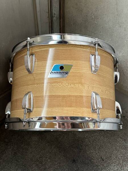 ラディック12“ B/Oバッジメイプルタム!!Ludwig vintage