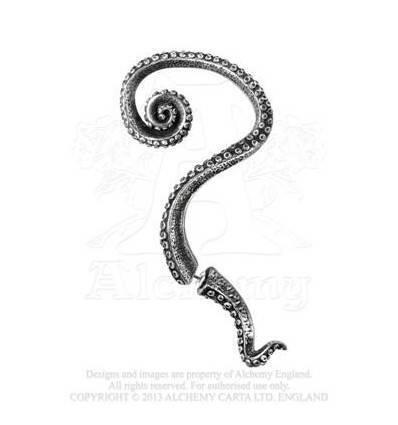 ALCHEMY GOTHIC: Kraken (stud Ear-Wrap)
