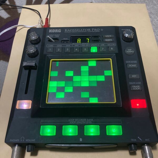 送料無料 KORG KAOSSILATOR PRO+ コルグ カオシレーター プロ プラス DYNAMIC PHRASE SYNTHESIZER LOOP RECORDER シンセサイザー ルーパー