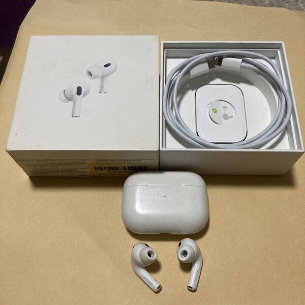 送料無料 APPLE AirPods Pro 第2世代 MQD83J/A A2698 イヤホン ワイヤレスイヤホン A2699 A2700 アップル エアーポッズ プロ イヤフォン