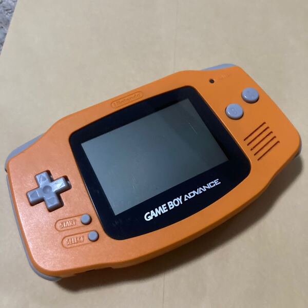 送料無料 GBA ゲームボーイアドバンス 本体 オレンジ AGB-001 GAME BOY ADVANCE ニンテンドー NINTENDO 任天堂