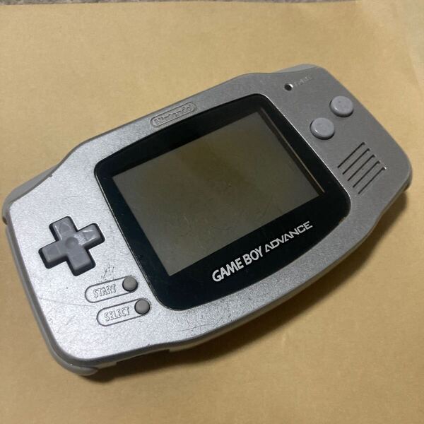 送料無料 GBA ゲームボーイアドバンス 本体 シルバー AGB-001 GAME BOY ADVANCE ニンテンドー NINTENDO 任天堂