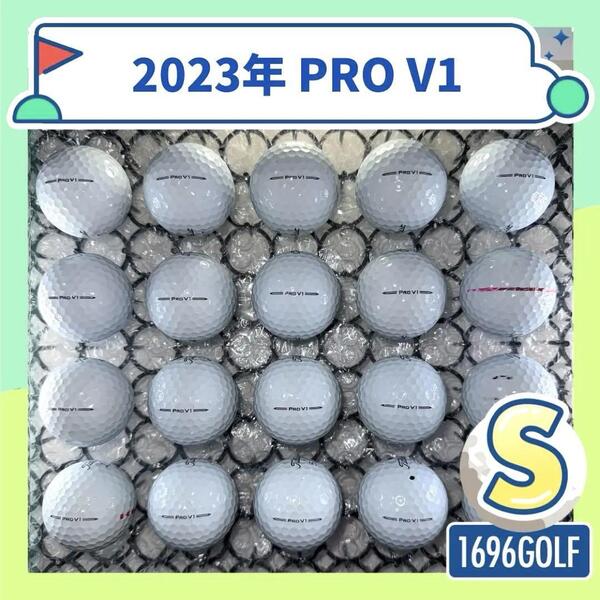 【2023年】PRO V1 Sランク818 20球おまけtee付 ロストボール