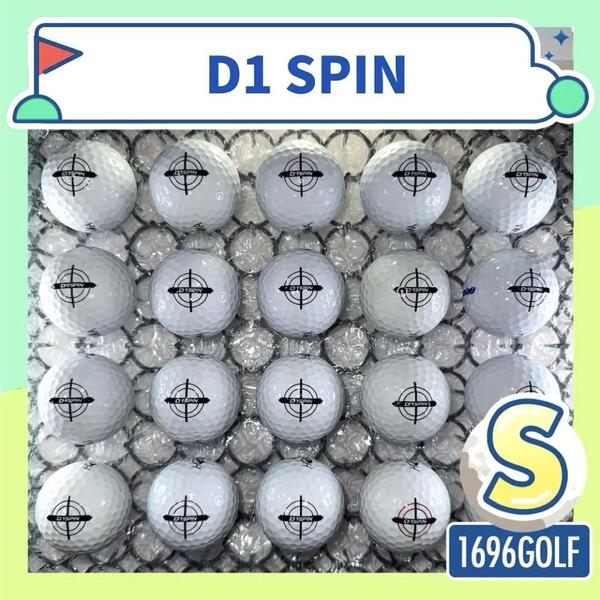 HONMA D1 SPIN Sランク【20球】830おまけtee付 ロストボール