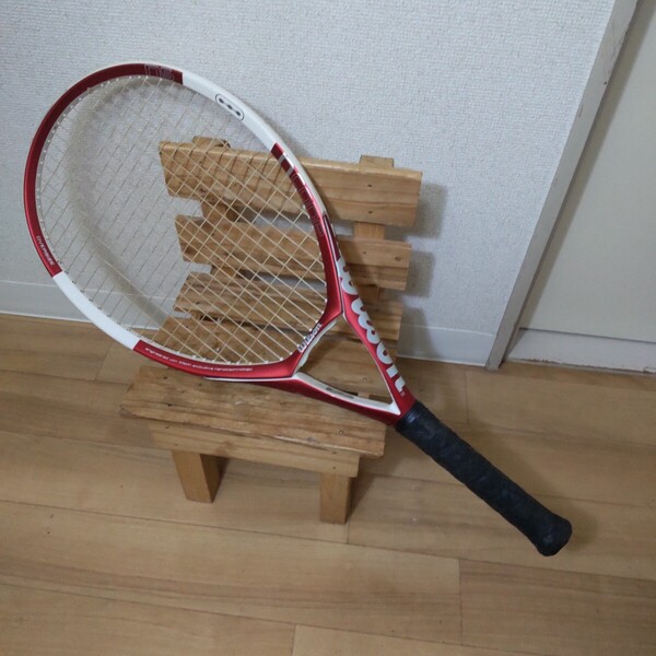 値下交渉OK☆美品☆ウィルソン/n code 5/n5/nコード 5/グリップ1/WILSON/中古テニスラケット