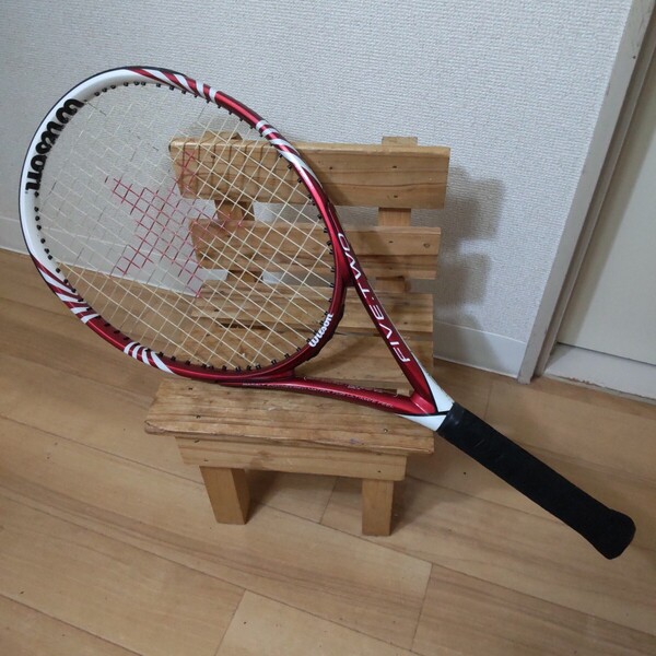 値下交渉OK☆超美品☆ウィルソン/FIVE.TWO/ファイブ トゥー/グリップ1/WILSON/中古テニスラケット