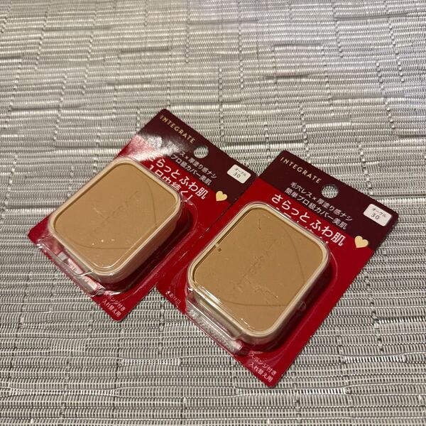 匿名発送 未開封 送料込 インテグレート プロフィニッシュファンデーション オークル30 レフィル 2個セット