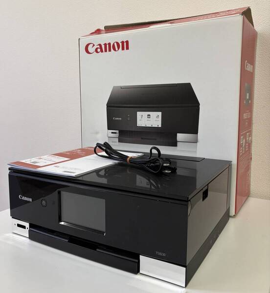 ST 【送料無料】 Canon TS8230 A4 インクジェット複合機 プリンター 通電OK