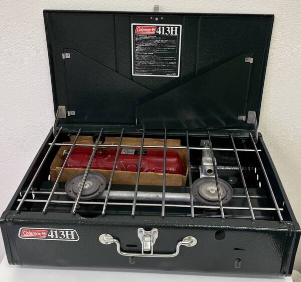ST 【送料無料】 Coleman コールマン 413Hパワーハウスツーバーナーストーブ キャンプ アウトドア