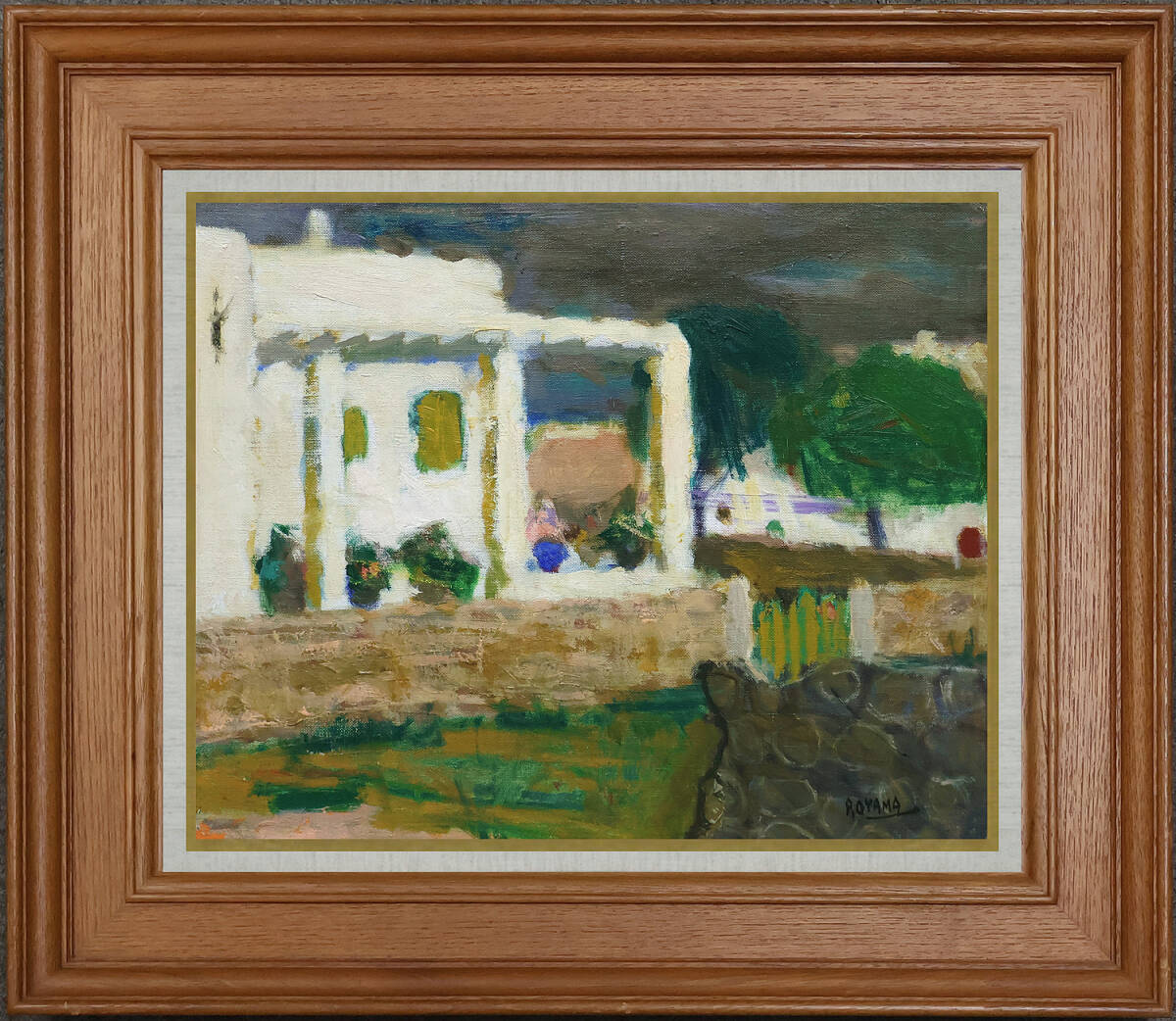 2025年最新】Yahoo!オークション -油彩 青山義雄(絵画)の中古品